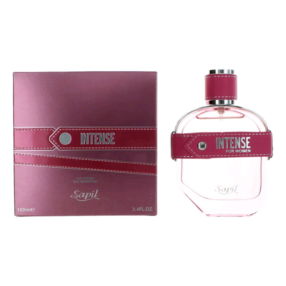 Bottle of Intense by Sapil, 3.4 oz Eau De Parfum Spray for Women